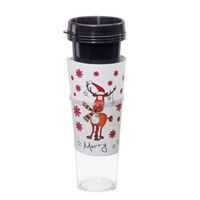 BICCHIERE TERMICO NATALIZIO DA 450 ML